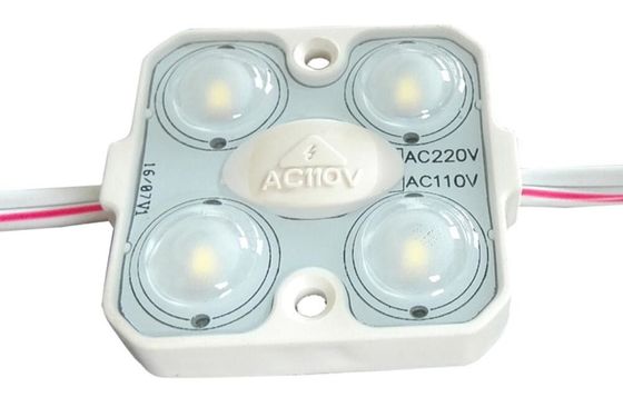 1.5w 140LM 110VAC 220VAC ha introdotto l'alto volatge ha condotto il modulo per la scatola del segno di Lightbox della lettera di Manica