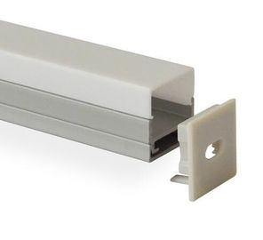 Profilo di alluminio finito anodizzato del LED per il negozio/cucina/domestico, servizio del ODM dell'OEM