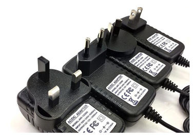 Dell'adattatore della parete dell'ABS del PC alimentazione 24 watt con efficienza di 80%, servizio del ODM dell'OEM