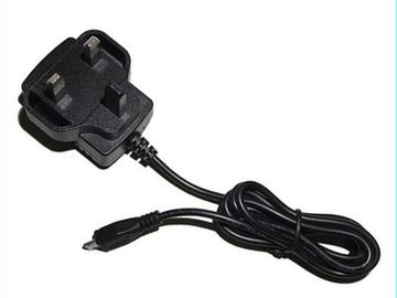 Supporto della parete dell'adattatore di corrente continua di CA di 18 Watt di potenza con il PC Shell, colore nero