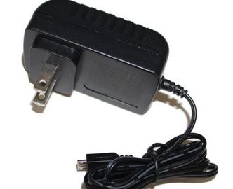 Supporto della parete dell'adattatore di corrente continua di CA di 18 Watt di potenza con il PC Shell, colore nero
