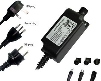 Rifornimento impermeabile 12v 24v per i CCTVs, materiale dell'adattatore di potere di IP68 LED dell'ABS