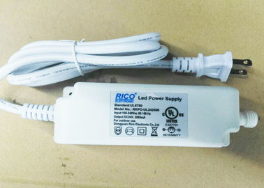 IP68 rendono incombustibile la CC di CA universale dell'adattatore di potere del LED con la spina di UE, alto efficiente
