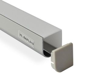 Profili di alluminio dell'estrusione di forma LED di U, diffusore latteo per le strisce principali, profili di alluminio del LED per i depositi
