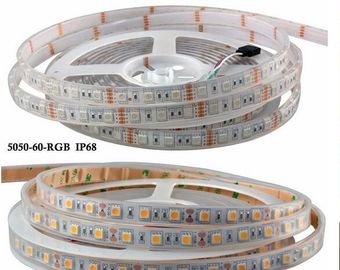 Lampade fluorescenti flessibili autoadesive del LED impermeabili con la larghezza del PWB di 2200k-2500k il TDC 10mm