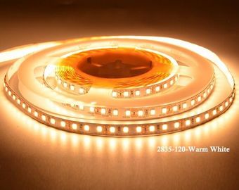 Lampade fluorescenti principali flessibili calde IP67 2400k con la lunghezza di 5m, 2 anni di bianco SMD2835 di garanzia