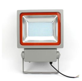 Certificazione principale all'aperto del CE di Istruzione Autodidattica 75 della luce di inondazione di angolo grigio di colore 100W IP65 120
