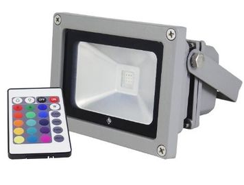 Nero/argento che alloggia la lampada con riflettore della PANNOCCHIA LED di 150W RGB IP65 per illuminazione del giardino