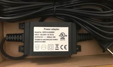 L'alimentazione elettrica di commutazione di CC di CA IP68 di valutazione impermeabile ha valutato 5V 2A per la macchina fotografica di web