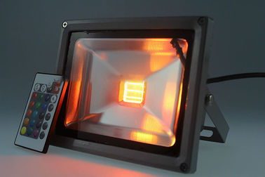 Il Natale fuso sotto pressione dell'alluminio IP65 20W colora la luce di inondazione principale all'aperto cambiante di RGB