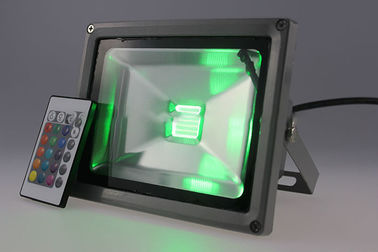 Il Natale fuso sotto pressione dell'alluminio IP65 20W colora la luce di inondazione principale all'aperto cambiante di RGB