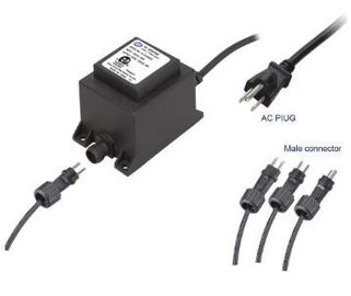 IP68 il trasformatore, 24V IP68 all'aperto ha condotto il trasformatore impermeabile per le luci dello stagno, l'input 110~240Vac