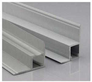 Copertura glassato/chiaro/diffusore di profilo di alluminio dell'estrusione del LED per la decorazione del soffitto, 1m 2m 3m