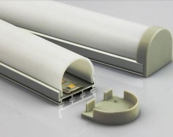 L'estrusione impermeabile A2623 di profili LED dell'alluminio del LED per il LED spoglia la lunghezza di 2m