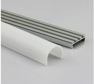 L'estrusione impermeabile A2623 di profili LED dell'alluminio del LED per il LED spoglia la lunghezza di 2m