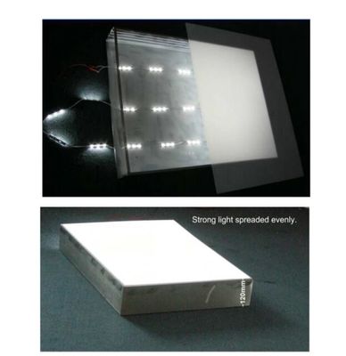 0.72w Everlight 2835 ha condotto il modulo per la lettera di canale, scatola di pubblicità, profondità della lettera di canali è 100-150mm