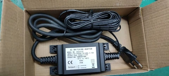 Trasformatore impermeabile all'aperto, alimentazione elettrica, adattatore impermeabile del commutatore di 9Vdc 500mah 4.5W IP68 per il rubinetto